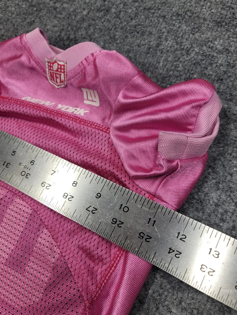 New York Giants Licensed NFL Pets First Jersey Mesh Pink